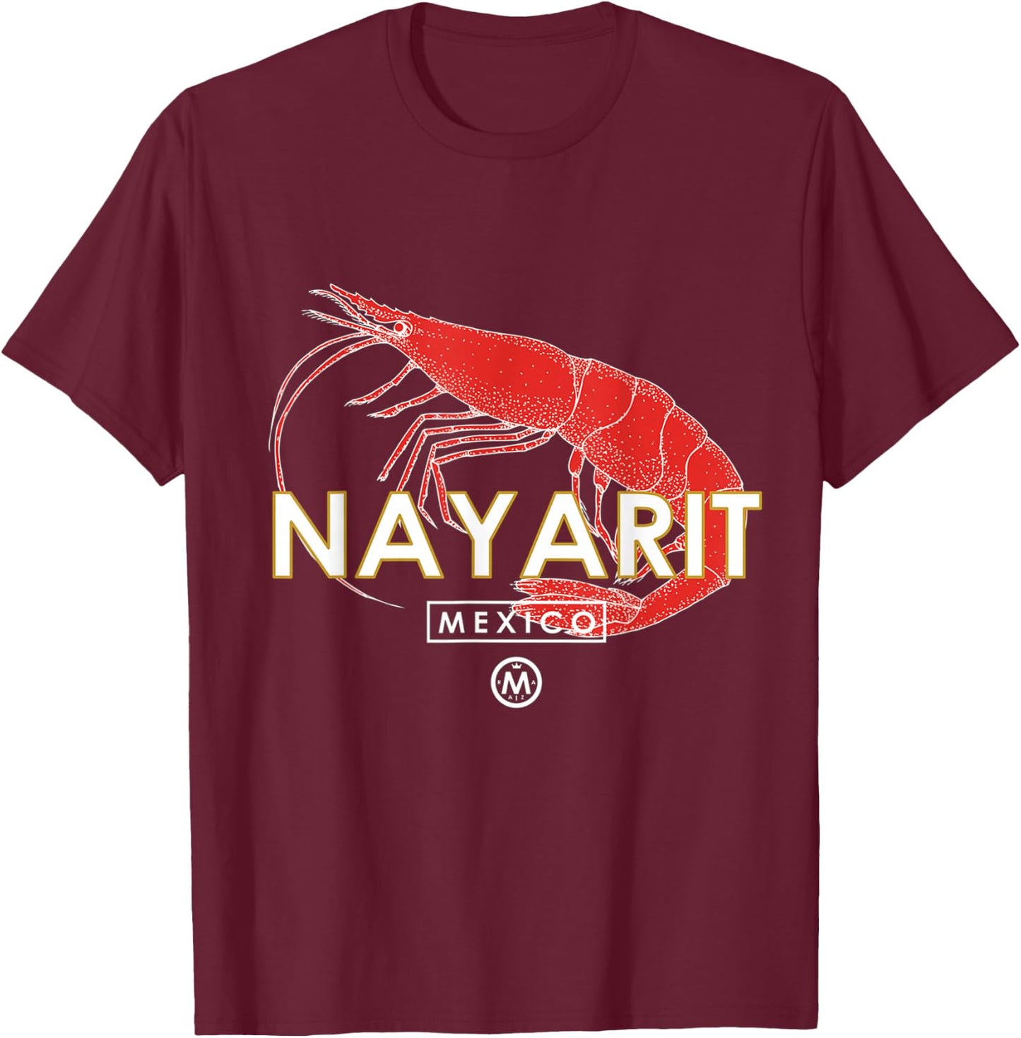 Nayarit Mexico T-Shirt - T-Shirt | Maroon