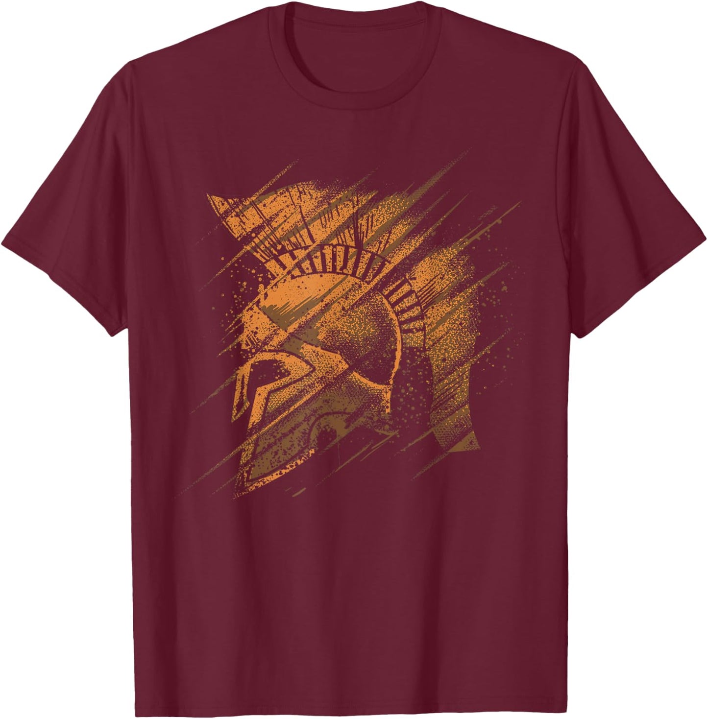 Sparta Spartan Warrior T-Shirt - T-Shirt | Maroon