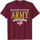 United States Army Military Retro Logo Officially Licensed T-Shirt - T-Shirt | Maroon