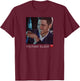 Michael Bublé Heart T-Shirt - T-Shirt | Maroon