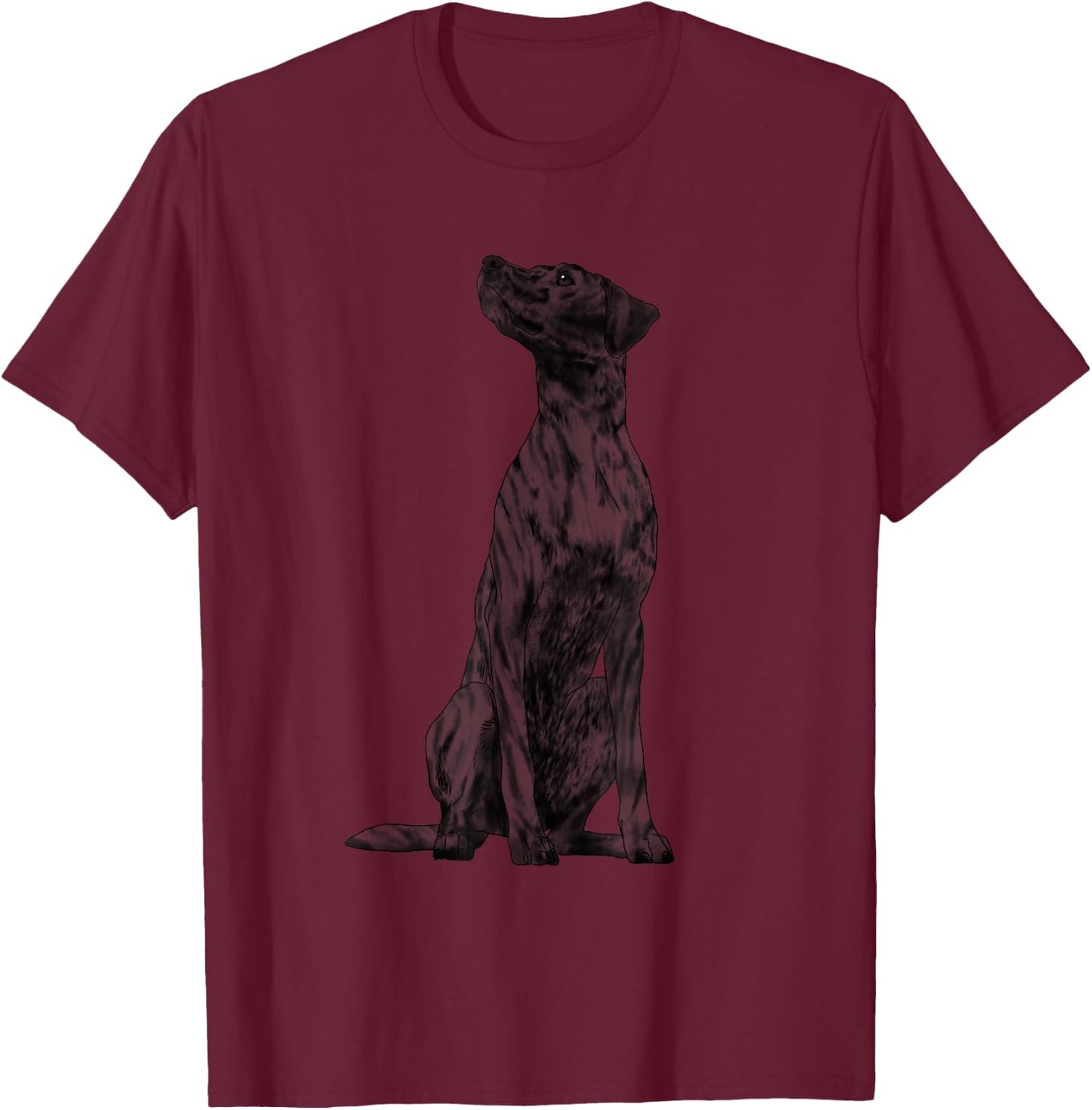 Dog Plott Hound T-Shirt - T-Shirt | Maroon