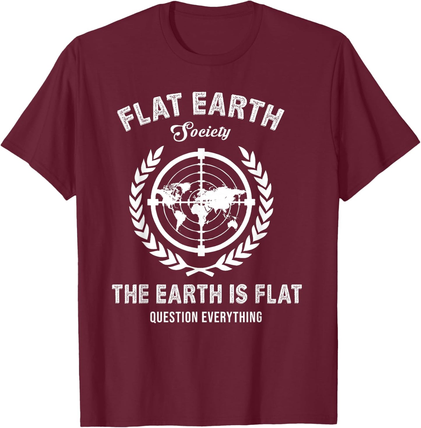 Flat Soil T-Shirt - T-Shirt | Maroon