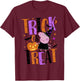Peppa Pig Halloween Trick Or Treat T-Shirt - T-Shirt | Maroon