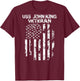 USS John King Veteran T-Shirt - T-Shirt | Maroon
