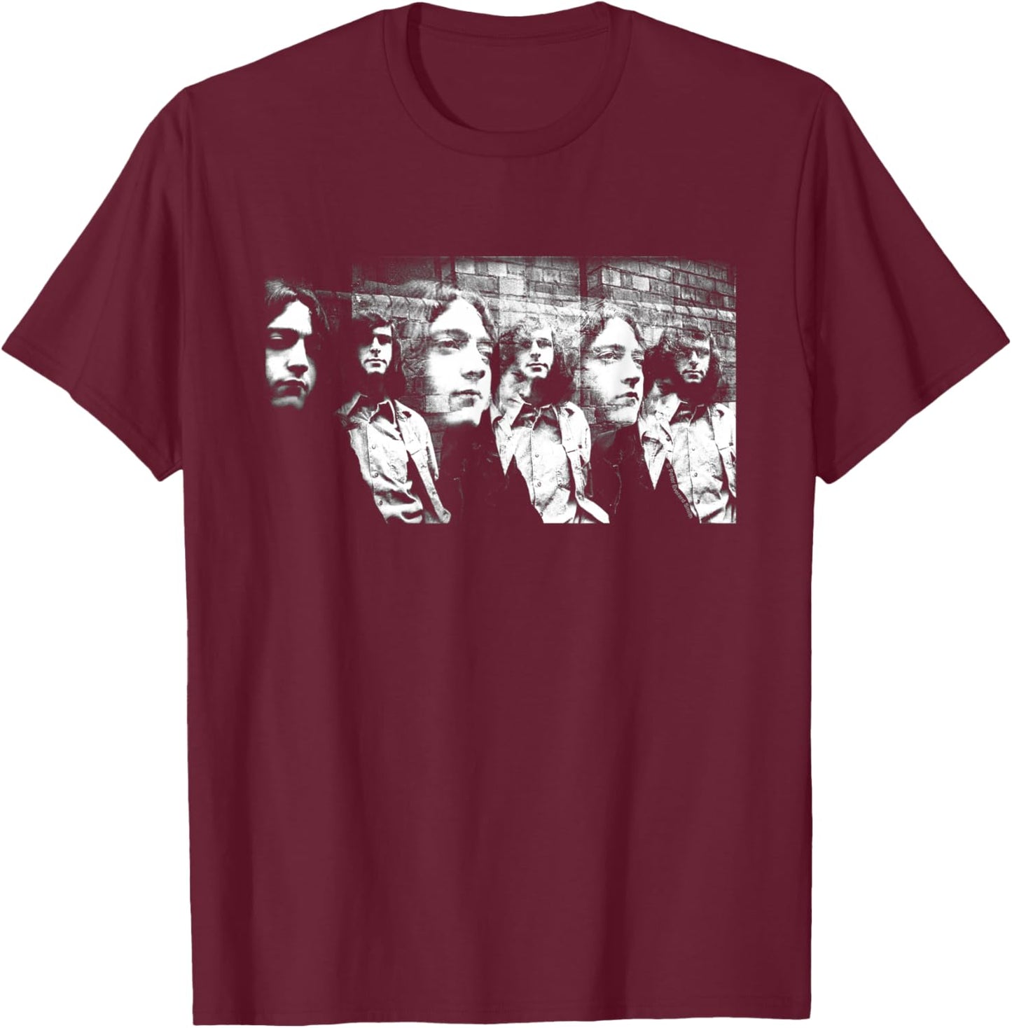 Rory Gallagher Taste Band Photo Shoot By Everard Smith T-Shirt - T-Shirt | Maroon