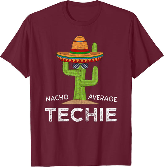 Fun Technology Techie Humor Saying | Funny IT Tech Support T-Shirt - T-Shirt | Maroon