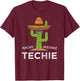 Fun Technology Techie Humor Saying | Funny IT Tech Support T-Shirt - T-Shirt | Maroon