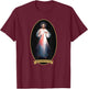 Divine Mercy, Jesus I Trust in You T-Shirt - T-Shirt | Maroon