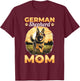 German Shepherd Dog Breed German Shepherd Mom T-Shirt - T-Shirt | Maroon