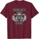 U.S. Army Combat Medic- Airborne (Back Design) T-Shirt - T-Shirt | Maroon