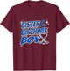 Sister Of The Birthday Boy Hockey Matching Sibling Fun Party T-Shirt - T-Shirt | Maroon