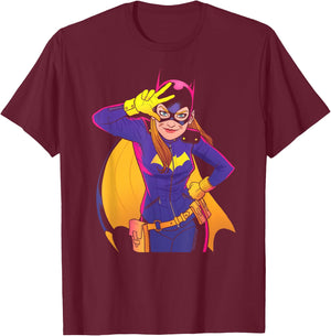 Batgirl Moves T Shirt T-Shirt - T-Shirt | Maroon