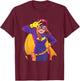 Batgirl Moves T Shirt T-Shirt - T-Shirt | Maroon
