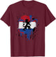Kings Day Netherlands Holland Dutch Flag, Koningsdag T-Shirt - T-Shirt | Maroon
