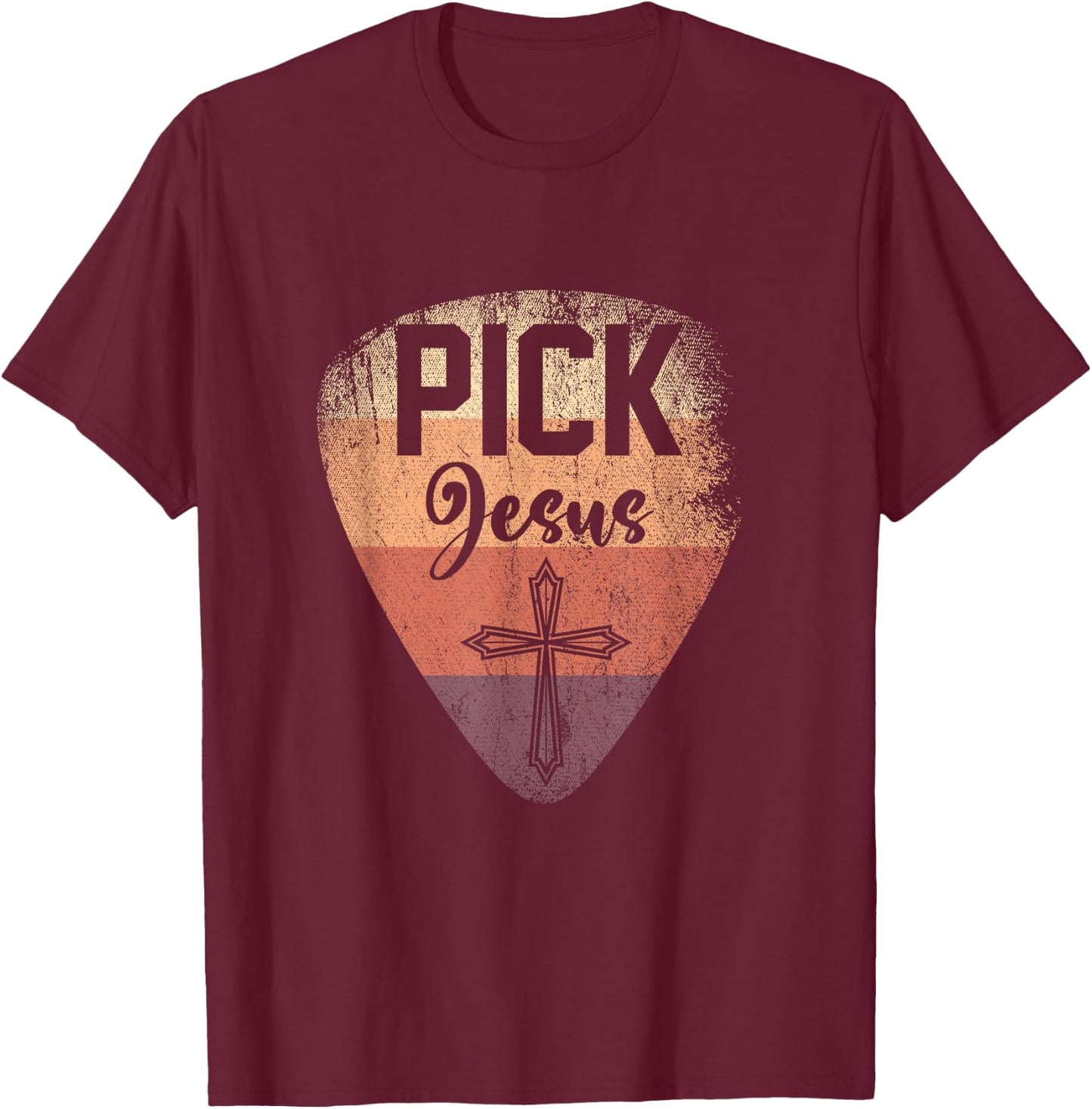 Jesus Loves All His Sheep Christian Gift Jesus T-Shirt - T-Shirt | Maroon
