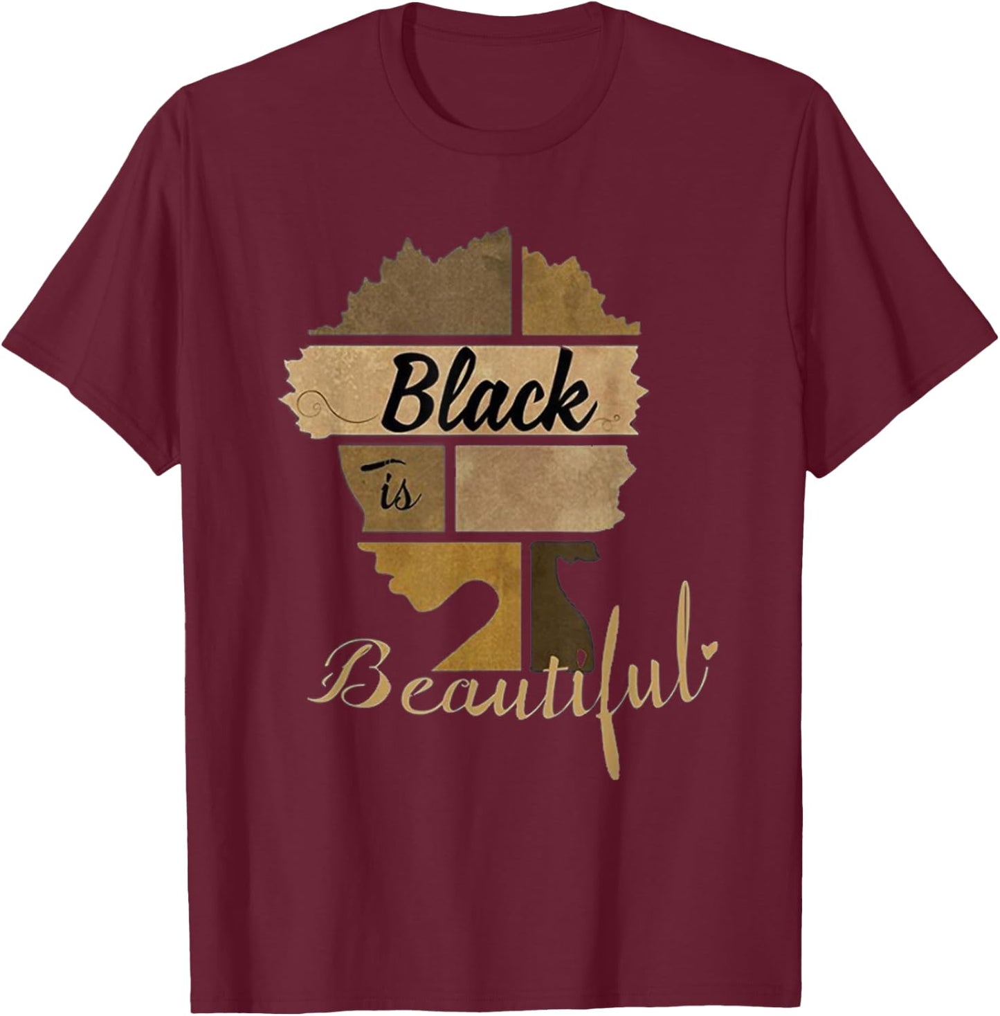 Black shirt, Queen t shirt, black history shirt, black T-Shirt - T-Shirt | Maroon