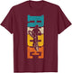 Mountain Bike MTB Ride Downhill Vintage Mountain Biker T-Shirt - T-Shirt | Maroon