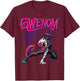Marvel Spider-Man Maximum Venom Gwenom Small T-Shirt - T-Shirt | Maroon