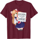 Kawaii Cute Spontaneously Talking Anime Girl Otaku Japanese T-Shirt - T-Shirt | Maroon