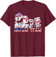 American USA Flag Dream Team Funny Patriotic Retro Vintage Women Men T-Shirt - T-Shirt | Maroon