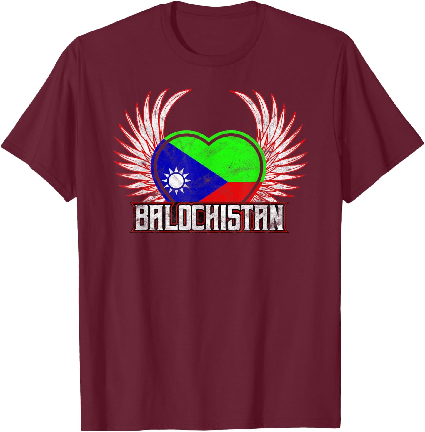 Balochistan T-Shirt - T-Shirt | Maroon