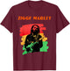 Ziggy Marley - Official Merchandise - Red Green Gold T-Shirt - T-Shirt | Maroon