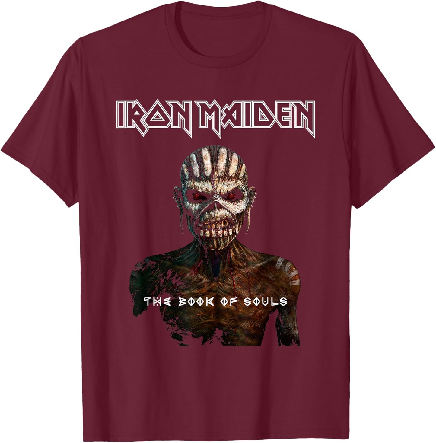 Iron Maiden - Book of Souls T-Shirt - T-Shirt | Maroon