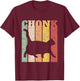 Chonk Scale Cat Meme Chonky Chonk Memes T-Shirt - T-Shirt | Maroon