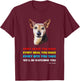 Feist Dog Shirt | Feist T-Shirt - T-Shirt | Maroon