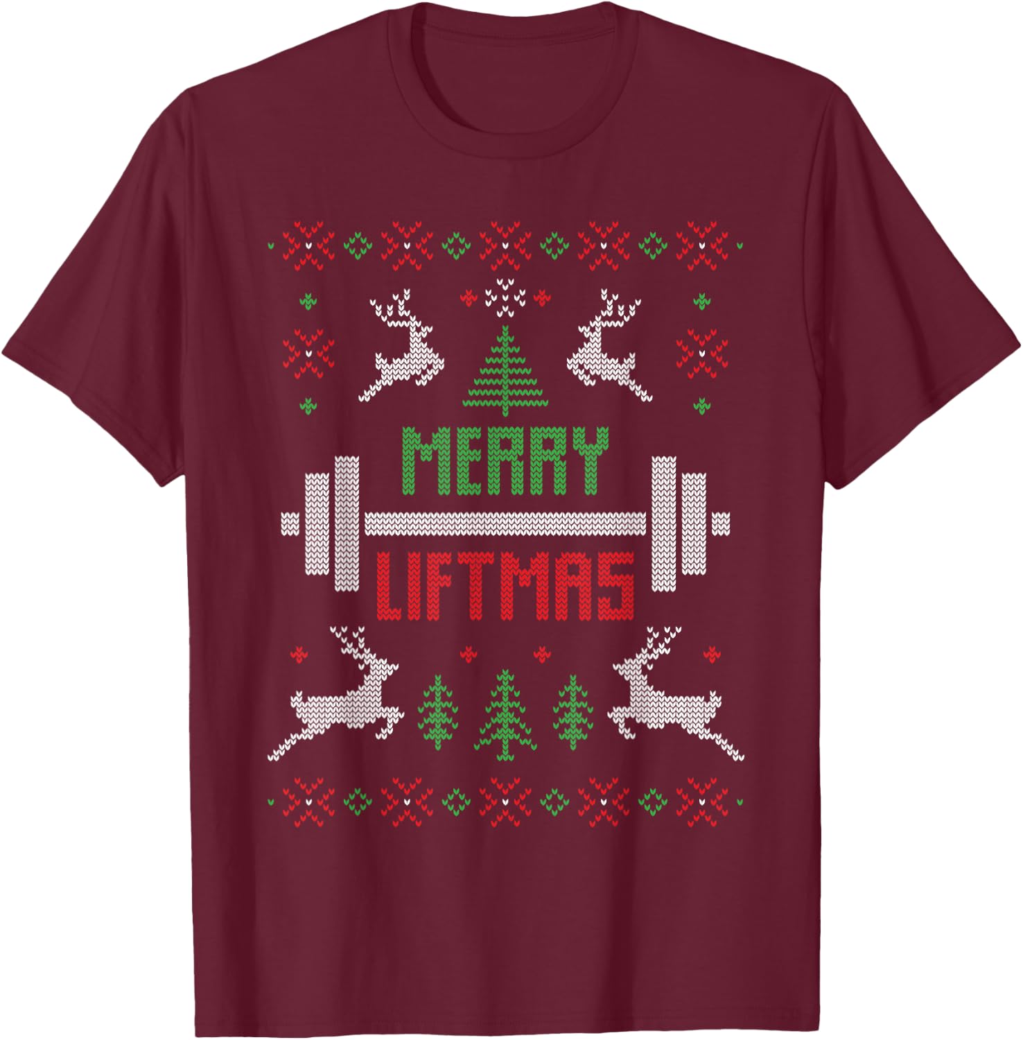 Gymnastics Rat Christmas Gift T-Shirt - T-Shirt | Maroon