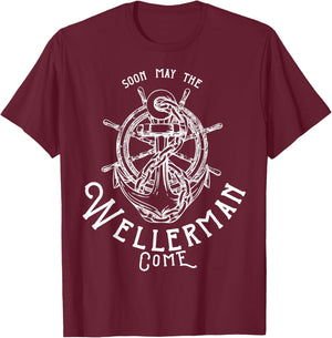 Wellerman Sea Shanty T-Shirt - T-Shirt | Maroon