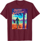Universal Monsters Creature from the Black Lagoon Poster T-Shirt - T-Shirt | Maroon