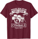Psalm 150:5 Drum Music Christian Drummer Church Worship T-Shirt - T-Shirt | Maroon