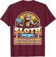 Disc Golfer I Funny Sloth Disc Golf Player T-Shirt - T-Shirt | Maroon