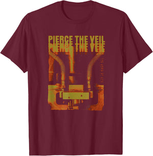 Pierce The Veil - Hydraulic T-Shirt - T-Shirt | Maroon