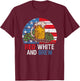 Red White And Brew 4th Of July Craft Beer Father Gift Men T-Shirt - T-Shirt | Maroon