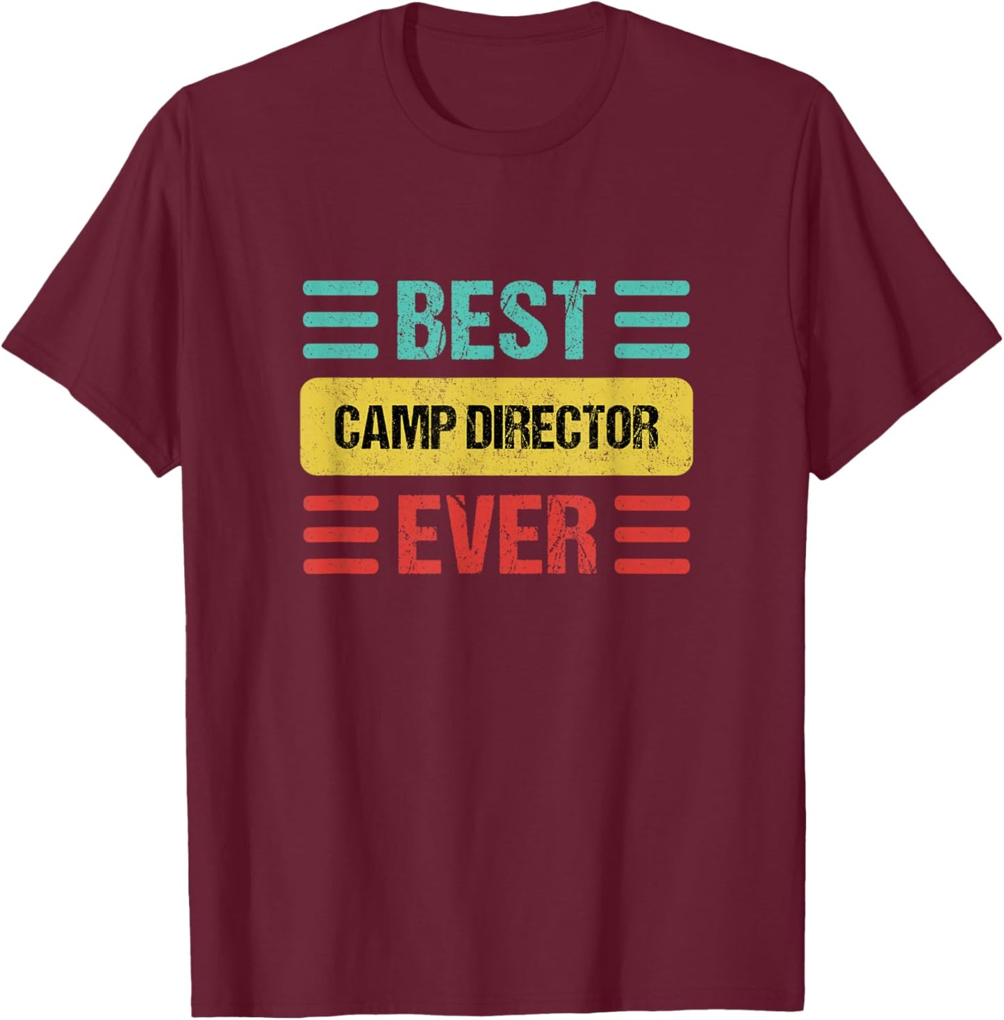 Camp Director T-Shirt - T-Shirt | Maroon