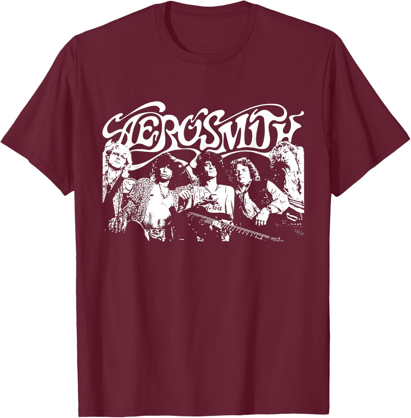 Aerosmith - Aerosmith Rocks Small T-Shirt - T-Shirt | Maroon