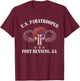 U.S Paratrooper Fort Benning GA , Veterans Day Gift T-Shirt - T-Shirt | Maroon