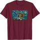 Retro Vintage Style Chow Chow T-Shirt - T-Shirt | Maroon