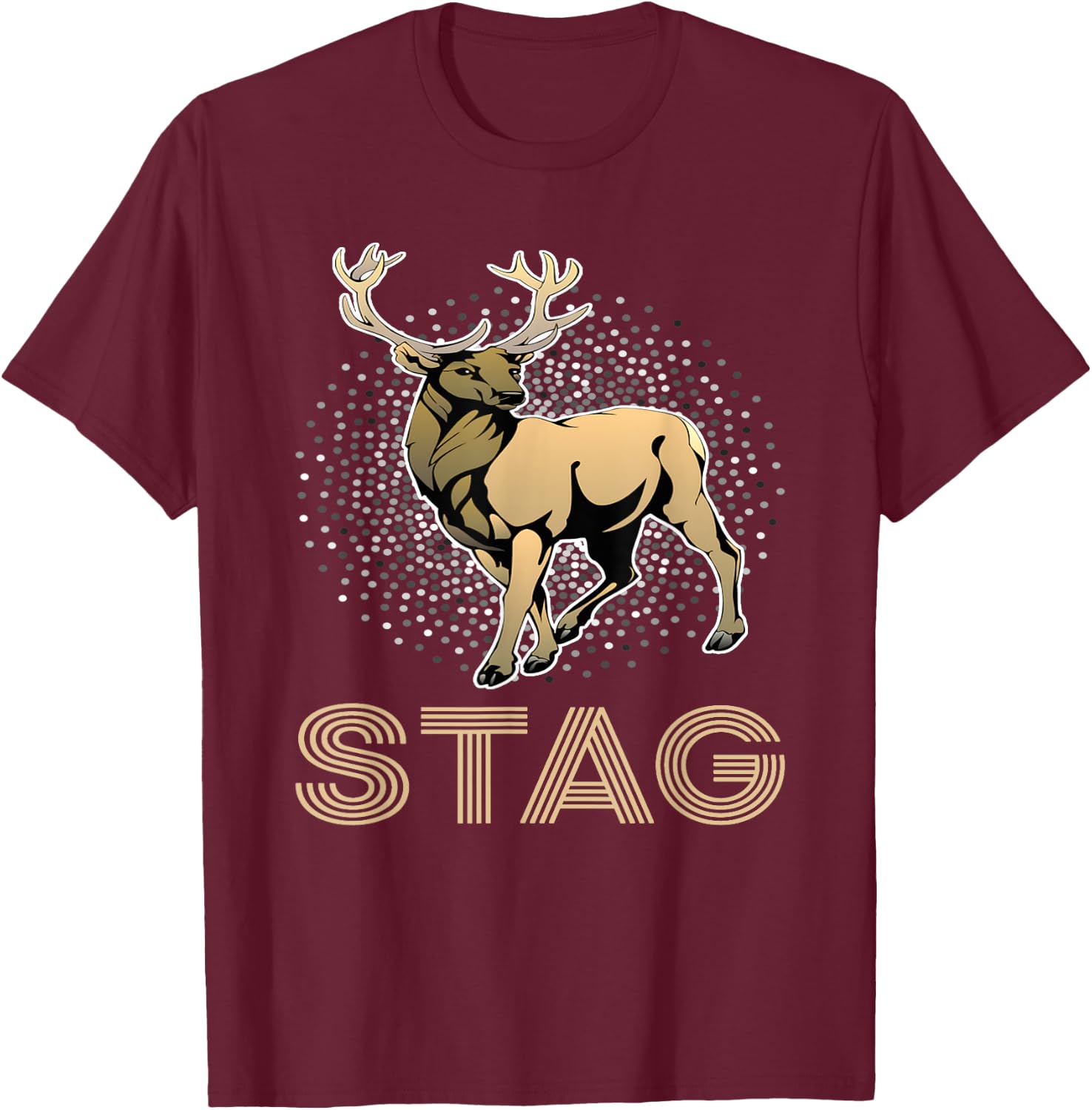 Stag Vixen Hotwife Fetish Shirt, Cuckold Hot Wife Sharing T-Shirt - T-Shirt | Maroon
