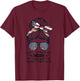 Just A Regular Mom Trying Not To Raise Liberals Republican T-Shirt - T-Shirt | Maroon