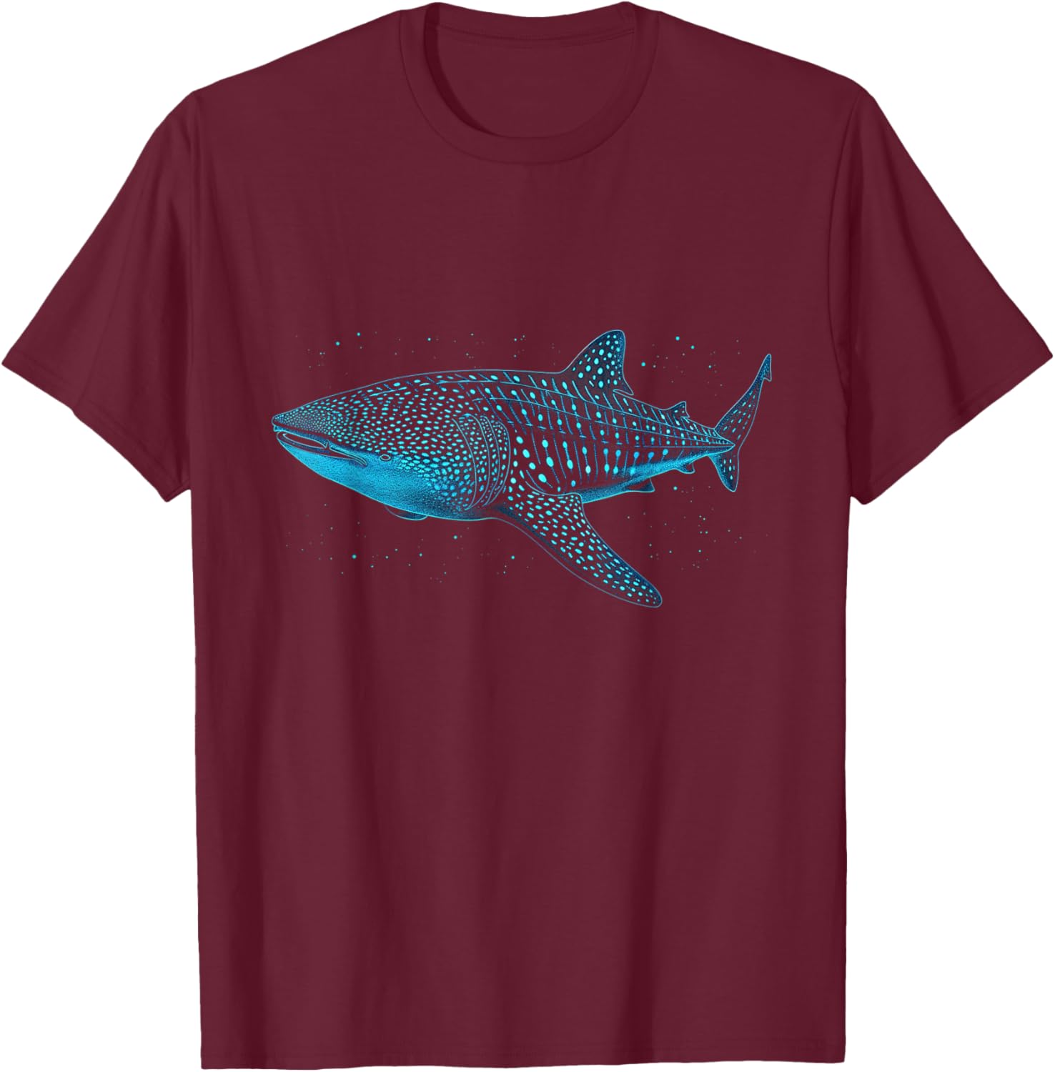 Whale Shark T-Shirt - T-Shirt | Maroon