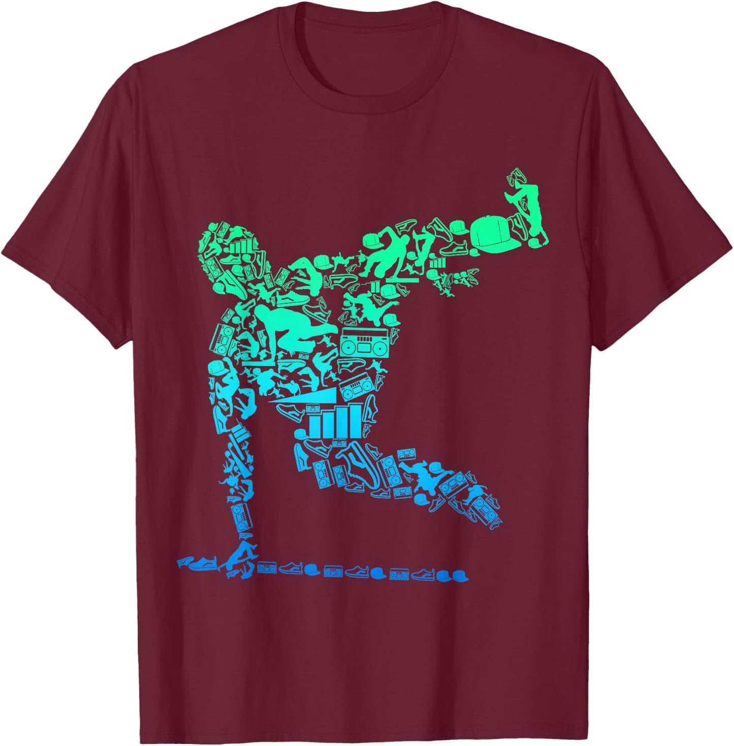 Parkour Parcouring Extreme Athletes Parcour Children & Boys T-Shirt - T-Shirt | Maroon