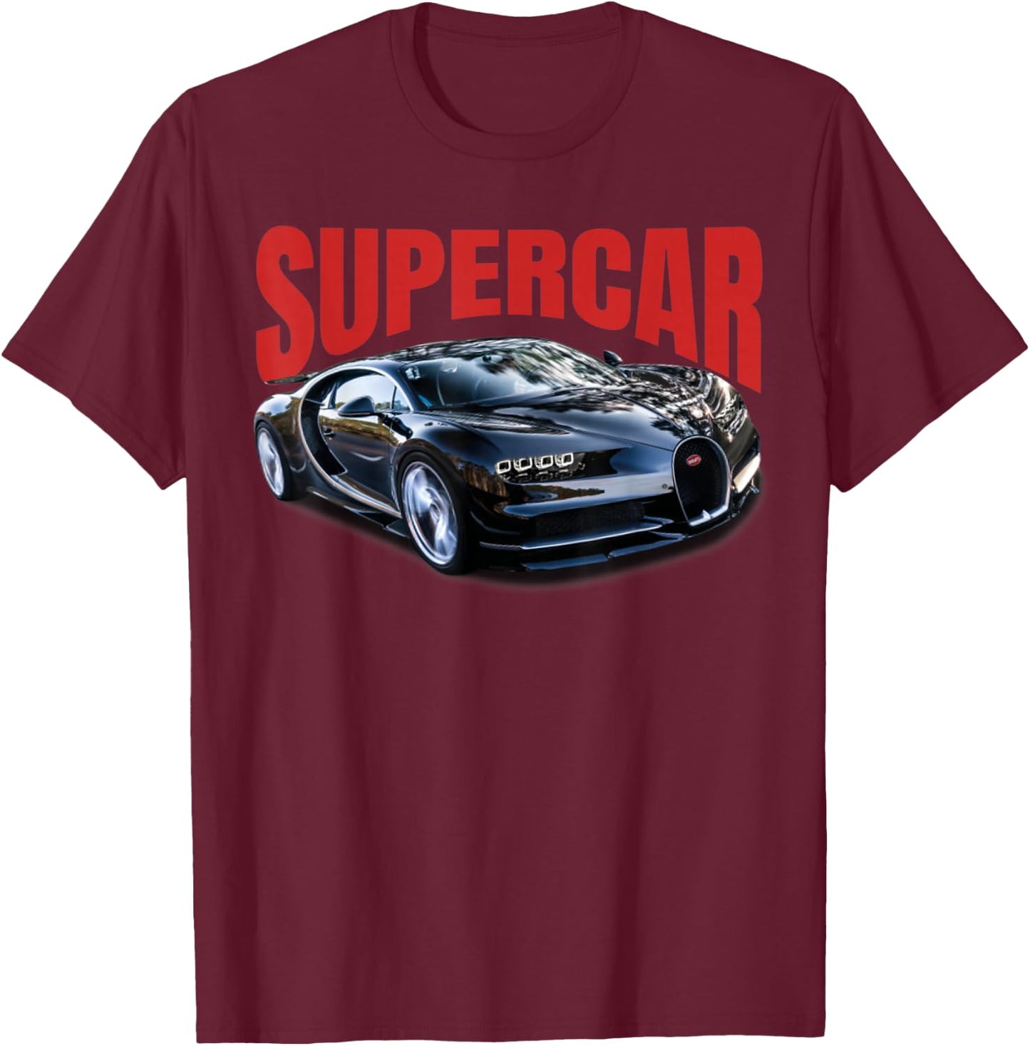 The best Supercar racing fan on the planet. T-Shirt - T-Shirt | Maroon