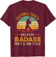 Funny Football Coach Gift , Badass Football Coach T-Shirt - T-Shirt | Maroon