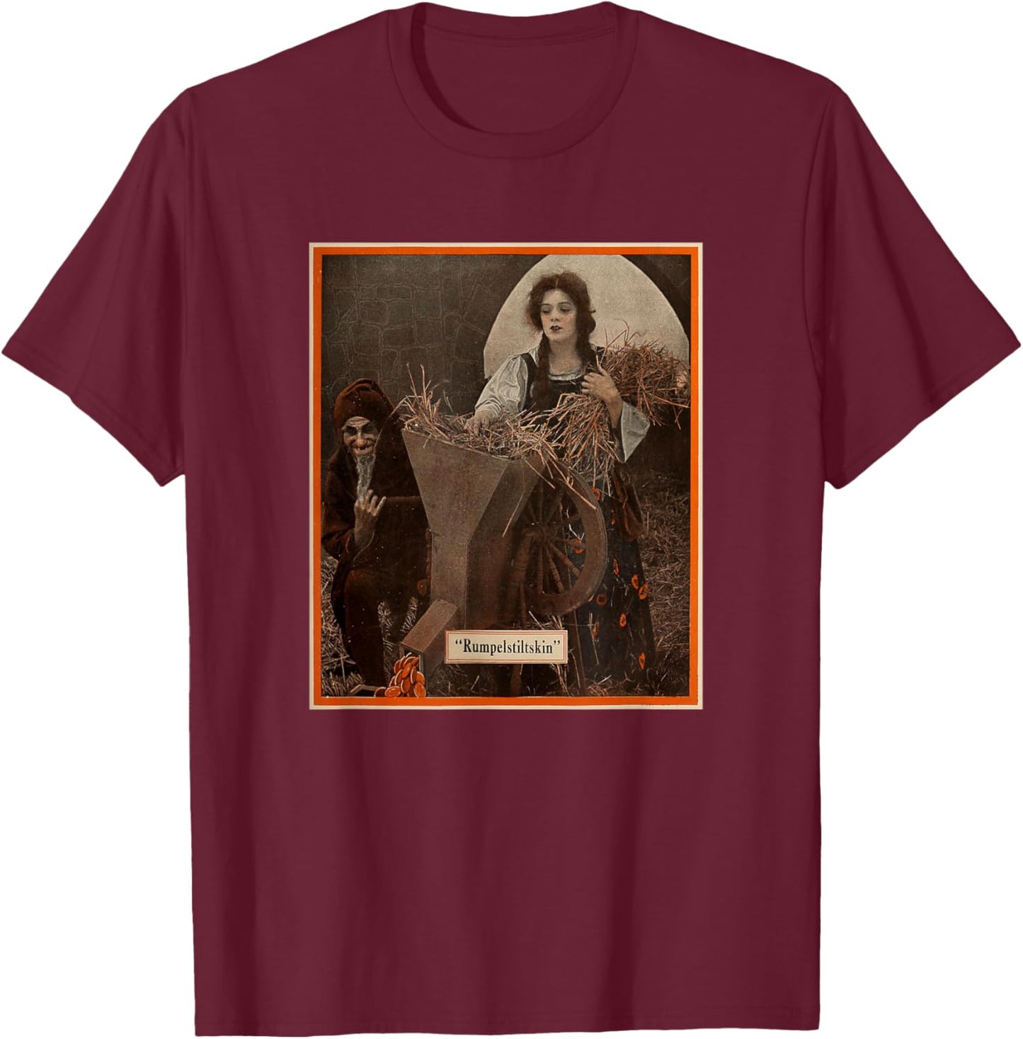 Rumpelstiltskin T-Shirt - T-Shirt | Maroon