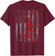 Bow Hunting Flag Archery T-Shirt - T-Shirt | Maroon