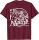 Magic: The Gathering Retro Logo T-Shirt - T-Shirt | Maroon