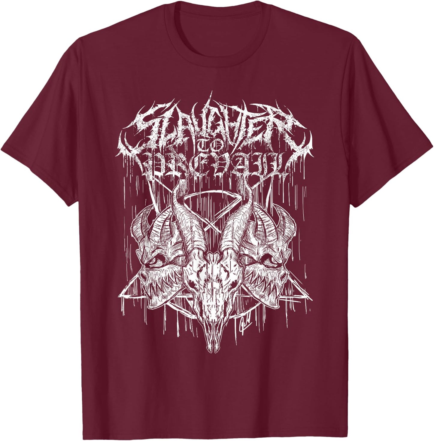 Slaughter to Prevail T-Shirt - T-Shirt | Maroon
